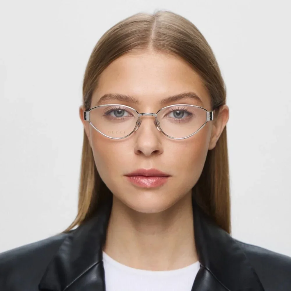 NEW Gucci GG1853o-002 Cat Eye Eyeglasses
